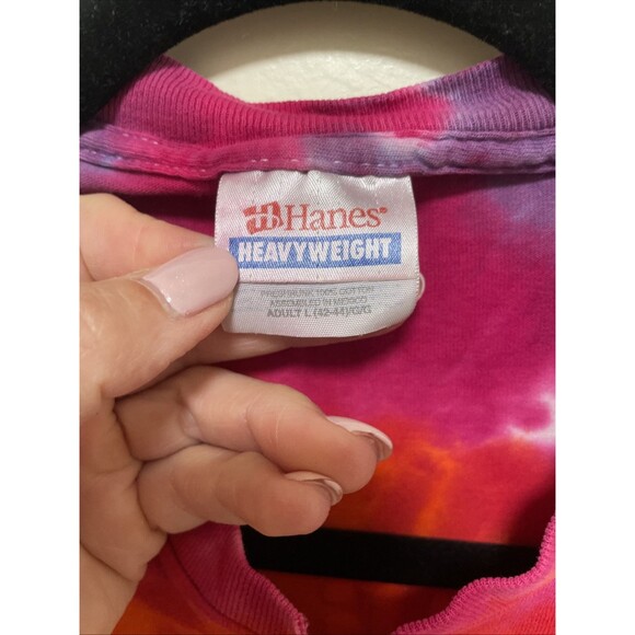 Vintage Rolling Stones Tie Dye Rock Band Concert Tour T Shirt 2002/03 Large L - Picture 2 of 10